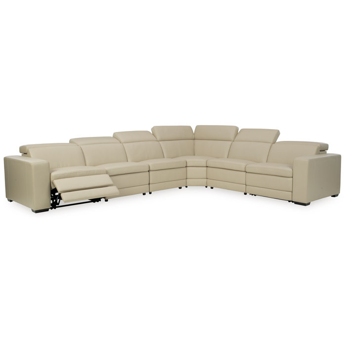 Signature Design by Ashley Texline 7Piece Power Reclining Sectional Wayfair